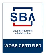 U.S. Small Business Administration certified Woman-Owned Small Business